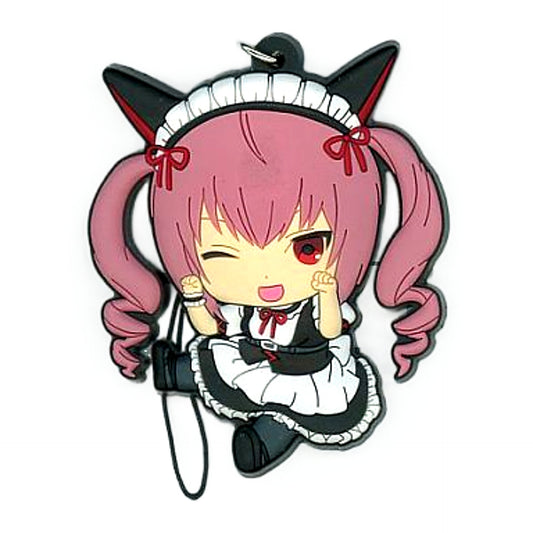 Faris Nyannyan Steins;Gate Petanko Trading Rubber Strap Key Chain [USED]