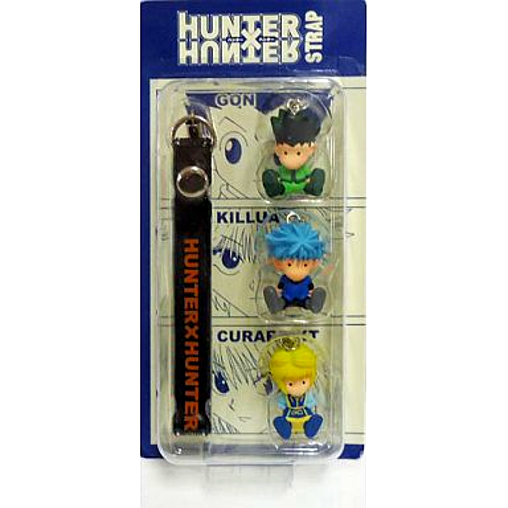 Gon & Killua & Kurapika HUNTER x HUNTER Mobile Strap Shonen Jump Applicants Service [USED]