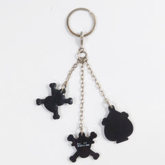 One Piece Luffy & Ace & Sabo 3 Brothers Ichiban Kuji New Era Dawn Special Edition Rubber Keychain Prize J Keychains [USED]