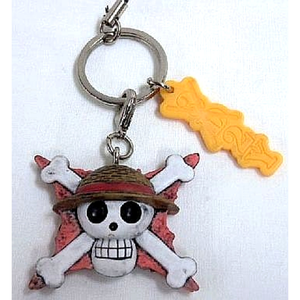 One Piece Straw Hat Pirates Emblem Ichiban Kuji Romance Dawn For The New World Part 1 Strap Prize J Keychains [USED]