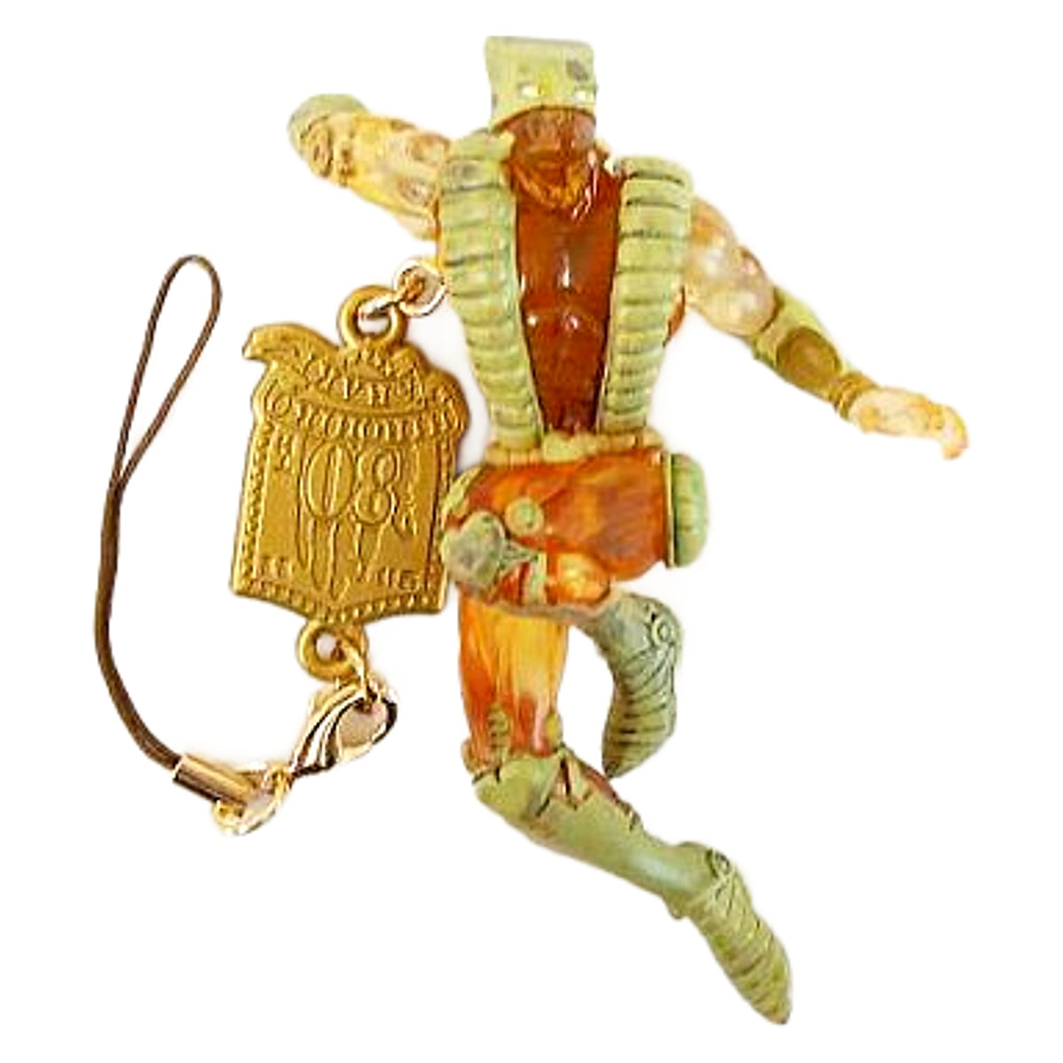 The World JoJo's Bizarre Adventure Ichiban Kuji Black Stand Strap Anniversary Prize J Key Chain [USED]