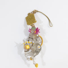 Made in Heaven JoJo's Bizarre Adventure Ichiban Kuji Stand Strap Black Anniversary Prize J Key Ring [USED]