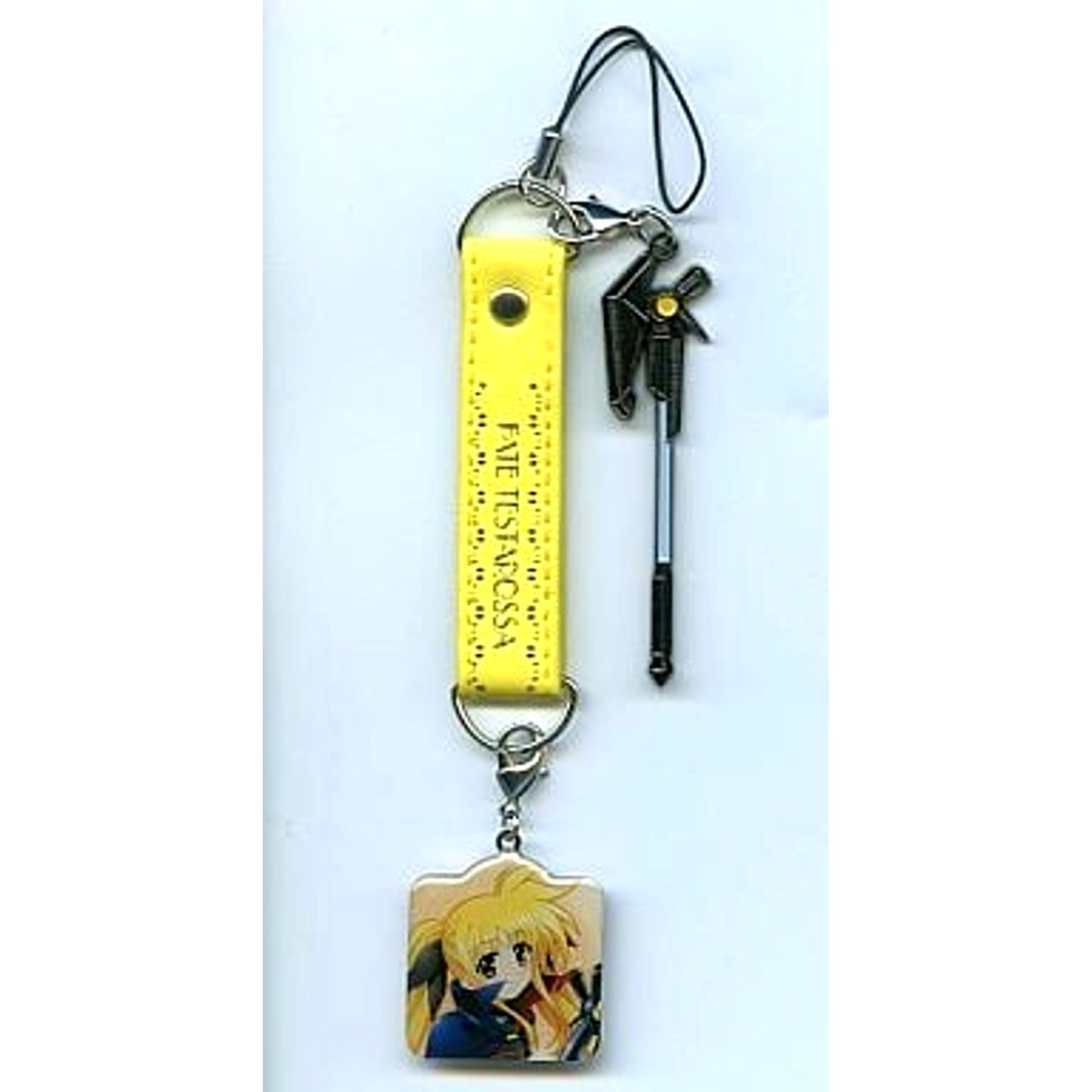 Fate Testarossa Harlaown Mobile Strap Magical Girl Lyrical Nanoha As [USED]