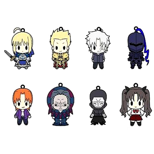 Set of 8 D4 Fate/Zero Rubber Strap Collection Vol. 2 [USED]