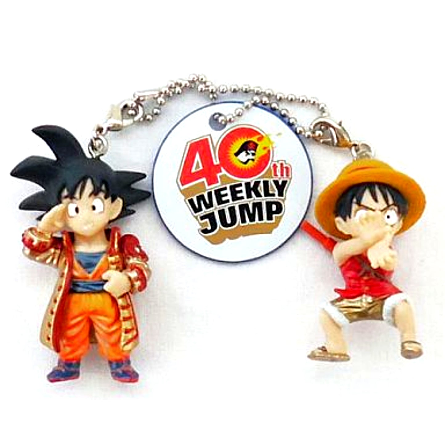 Son Goku & Luffy Dream Collab Mascot Dragon Ball x One Piece Jump Festa 2009 [USED]