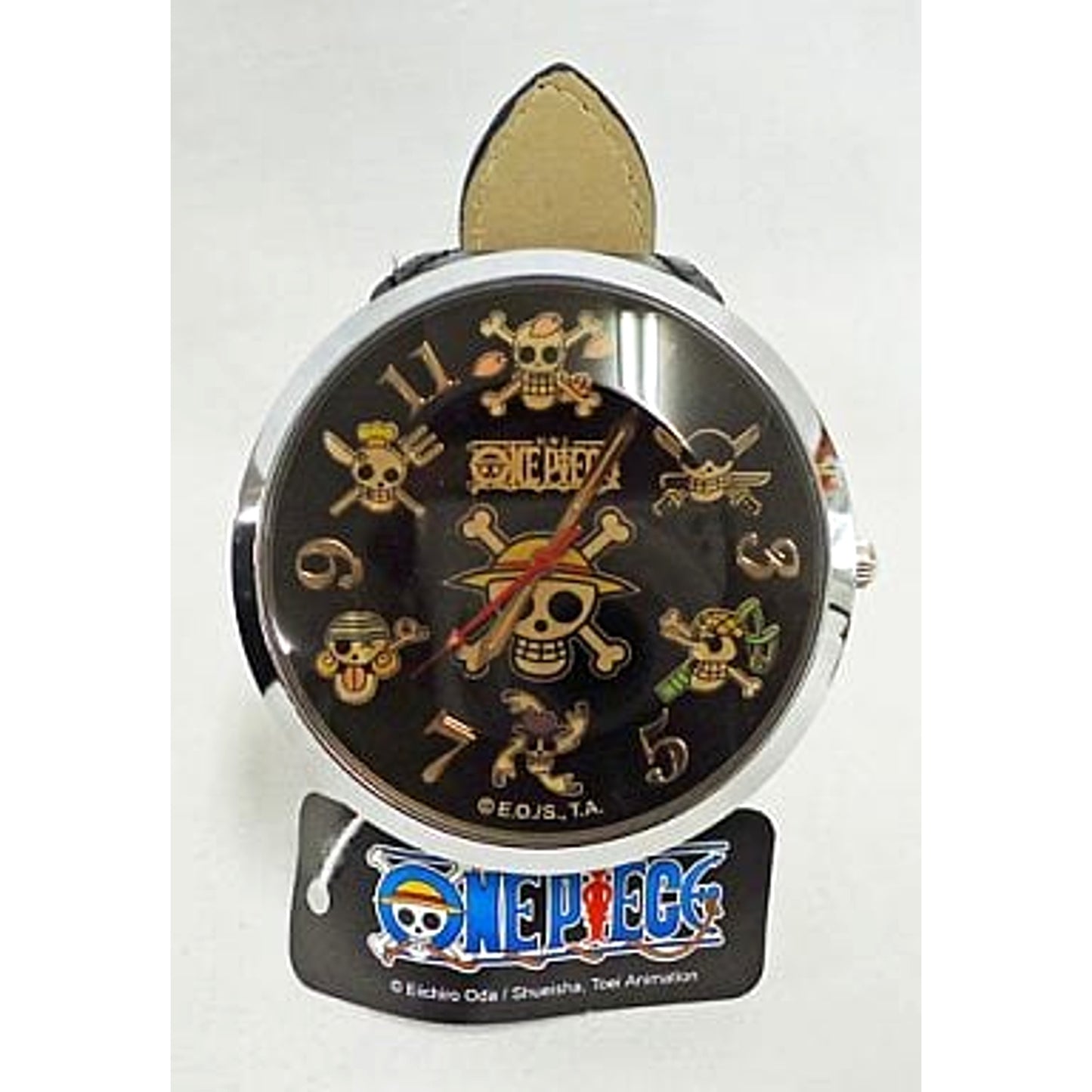 One Piece Big Face Design Watch Black [USED]