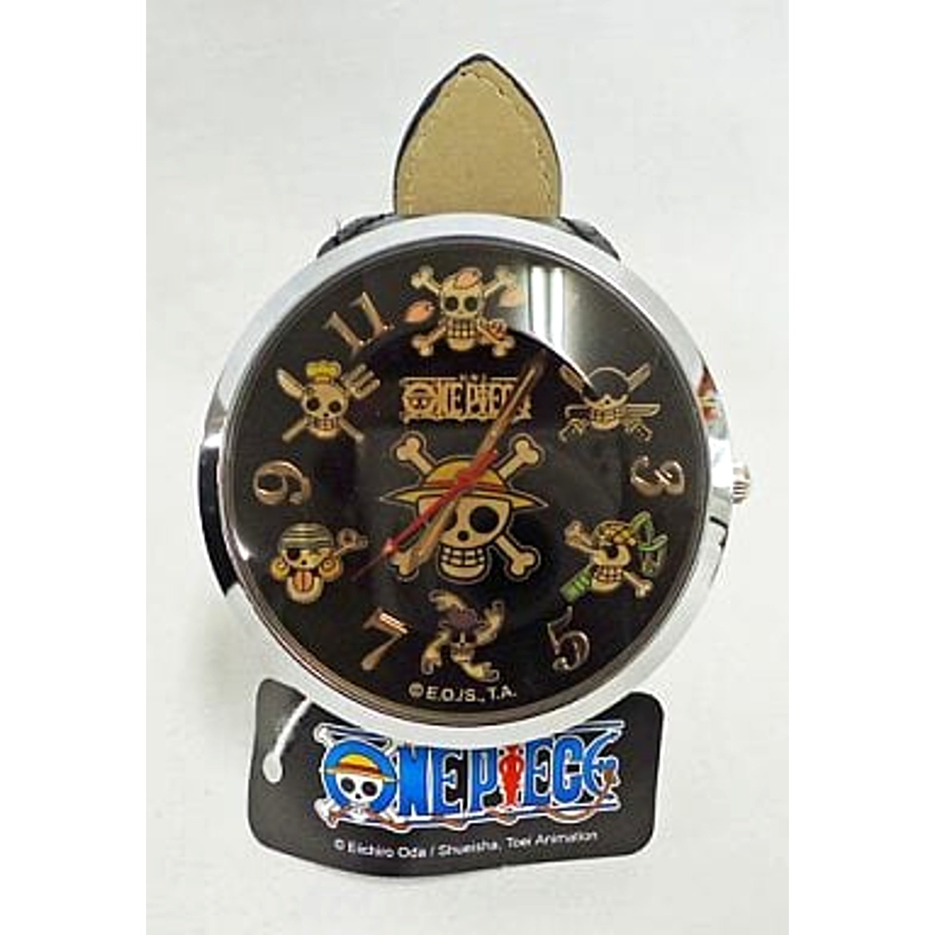 One Piece Big Face Design Watch Black [USED]