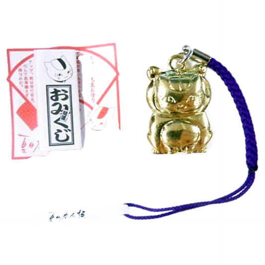 Natsume's Book of Friends Frog Travel Safety Nyanko-sensei Good Luck Charm Mascot Mascot [USED]