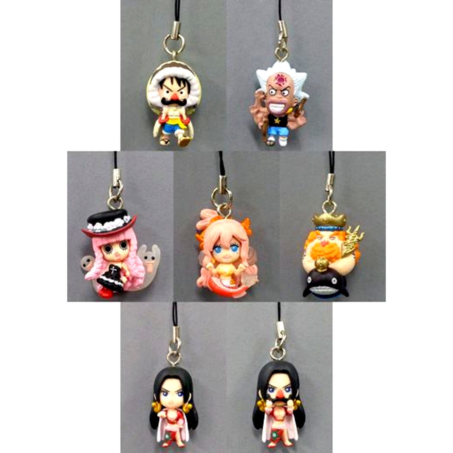 Set of 7 One Piece Strap Fish-Man Island Arc [USED]
