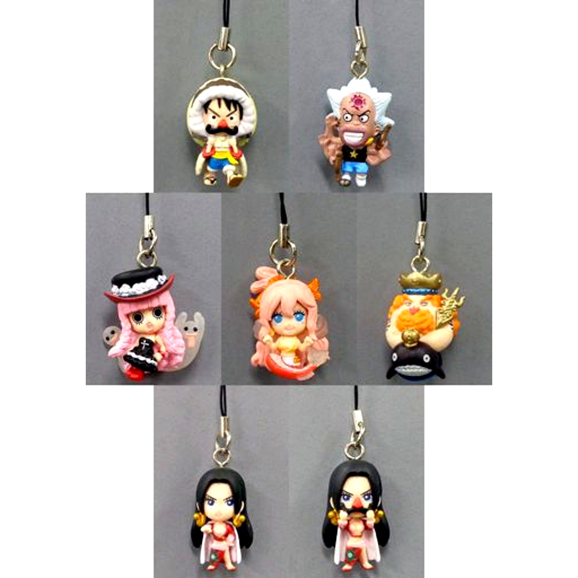Set of 7 One Piece Strap Fish-Man Island Arc [USED]