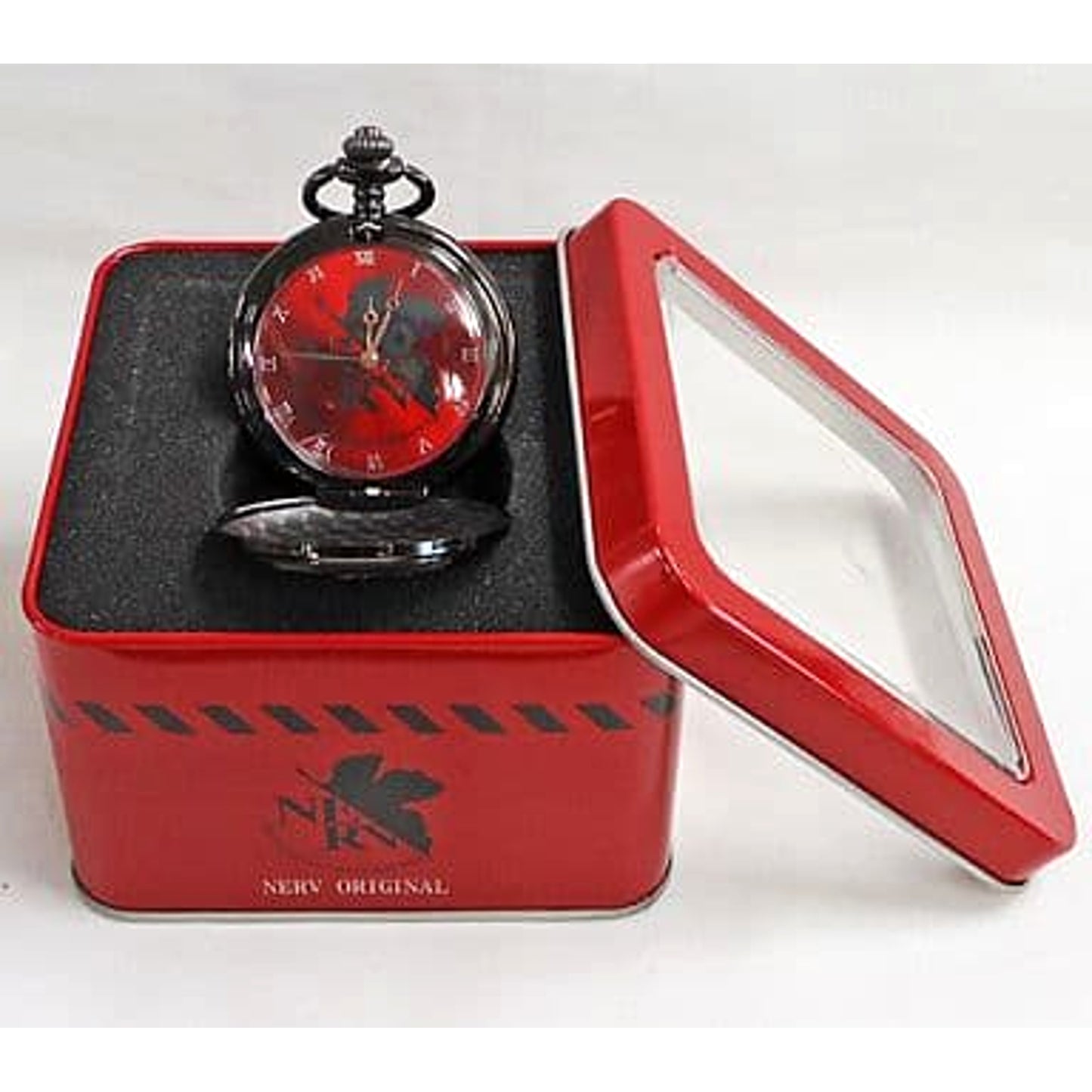Evangelion New Theatrical Edition NERV Red Dial Pocket Watch Vol.2 [USED]