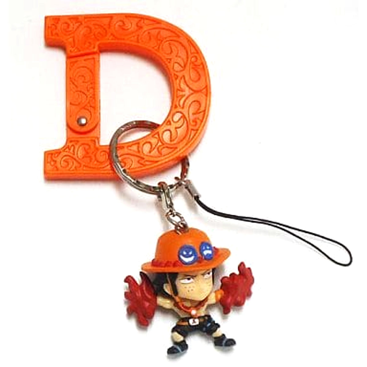 One Piece Ace Ichiban Kuji The Legend of Edward Newgate Mascot with Carabiner Prize H Mascot [USED]