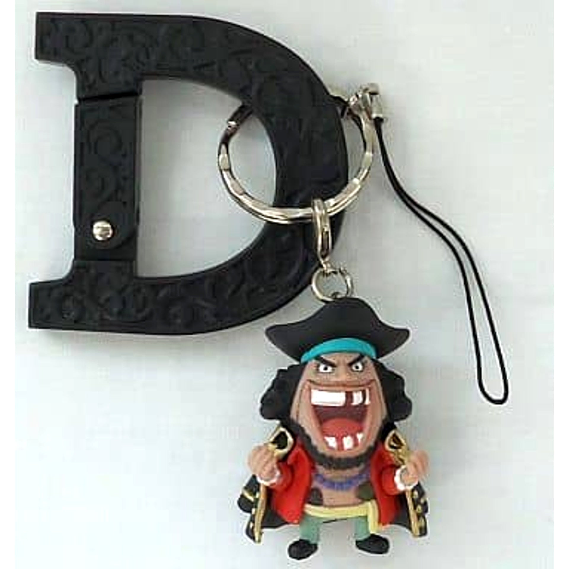One Piece Teach Ichiban Kuji The Legend of Edward Newgate Mascot with Carabiner Prize H Mascot [USED]