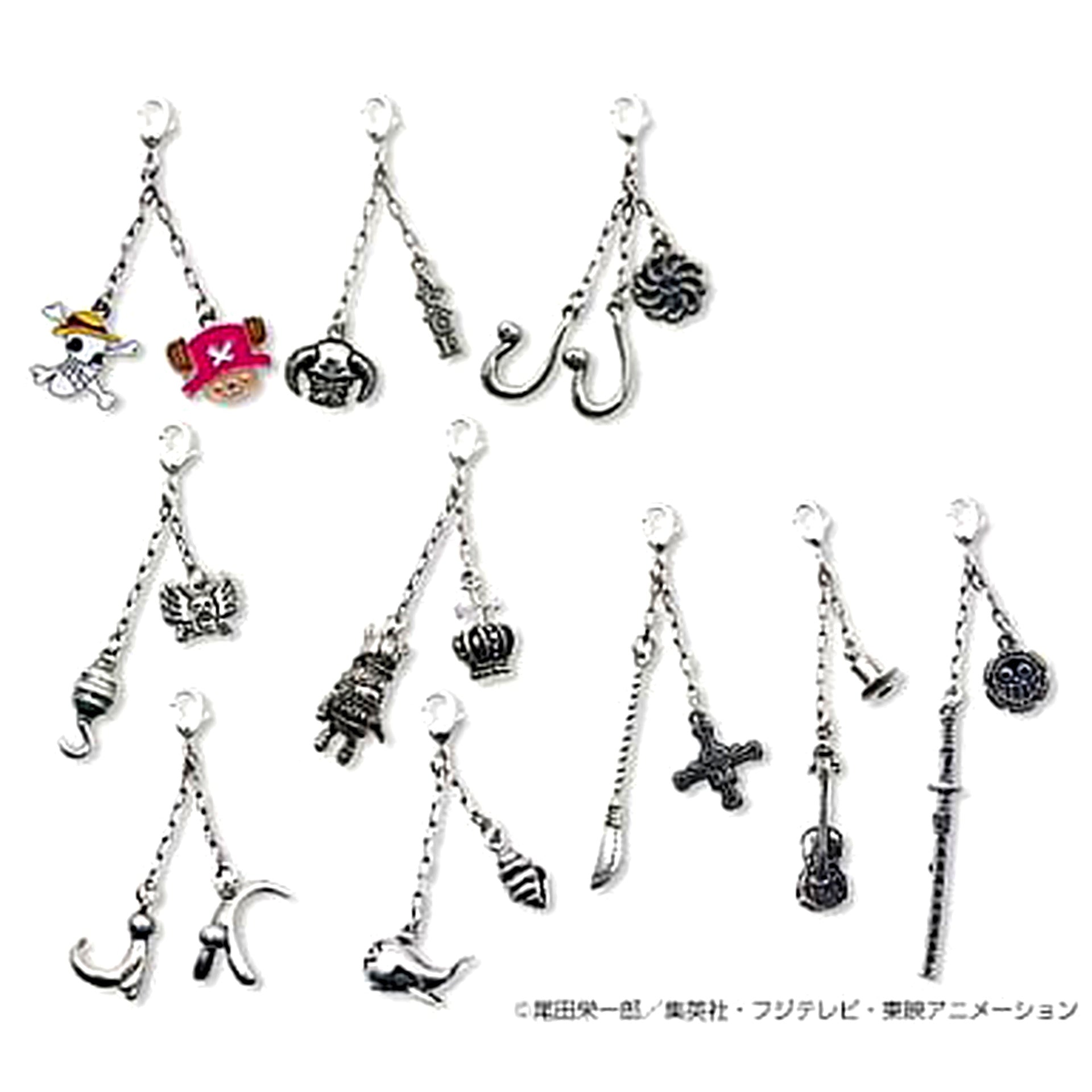 Set of 10 One Piece Collection Charm 2 [USED]