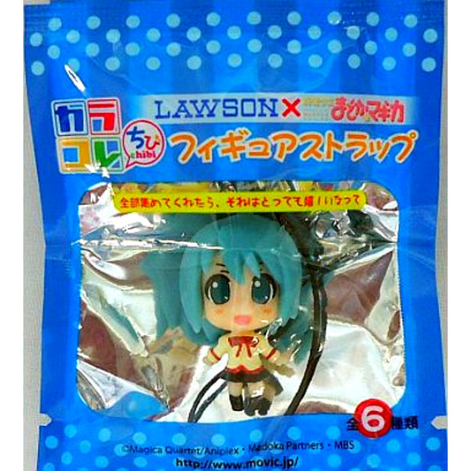 Sayaka Miki Lawson x Puella Magi Madoka Magica Color Collection Chibi Figure Strap [USED]