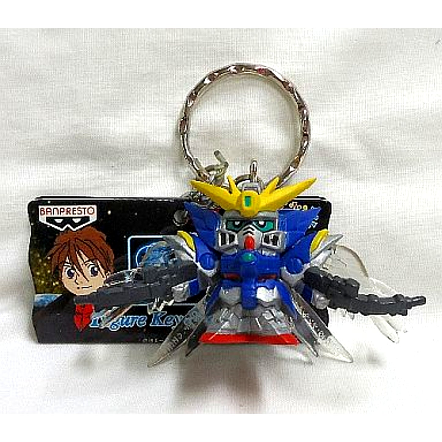 Wing Gundam Zero EW Ver. Mobile Suit Gundam Wing Endless Waltz Figure Keychain 2 [USED]