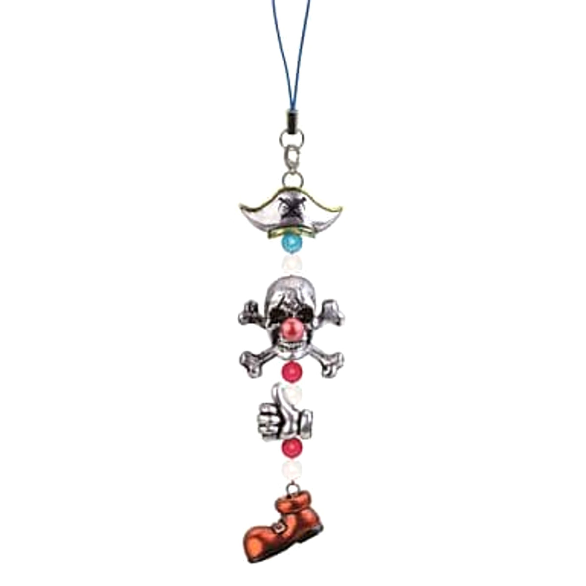 One Piece Buggy Ichiban Kuji The Legend Of GOL D ROGER Design Strap Prize J Keychains [USED]