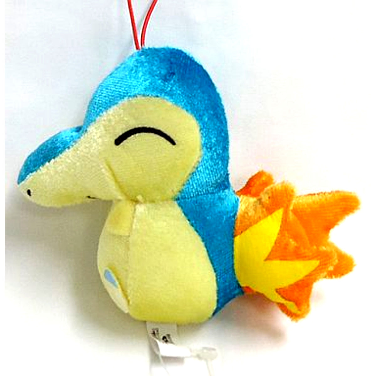 Cyndaquil Sparkling Pokemon Plush with Elastic String 2009 Pokemon the Movie Diamond and Pearl Arceus and the Jewel of Life [USED]