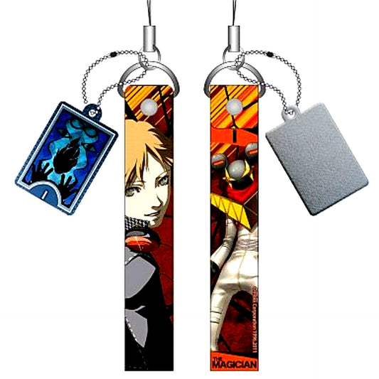 Yosuke Hanamura Persona 4 The Ultimate in Mayonaka Arena Strap with Cleaner [USED]