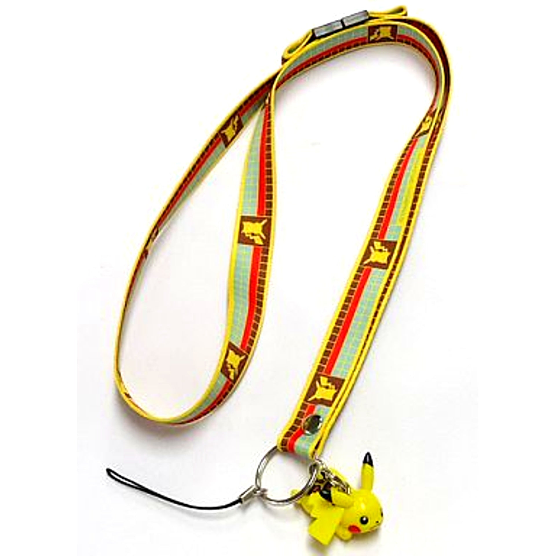 Pikachu Pokemon Wakuwaku Get Kuji 2012 Prize G Neck Strap [USED]