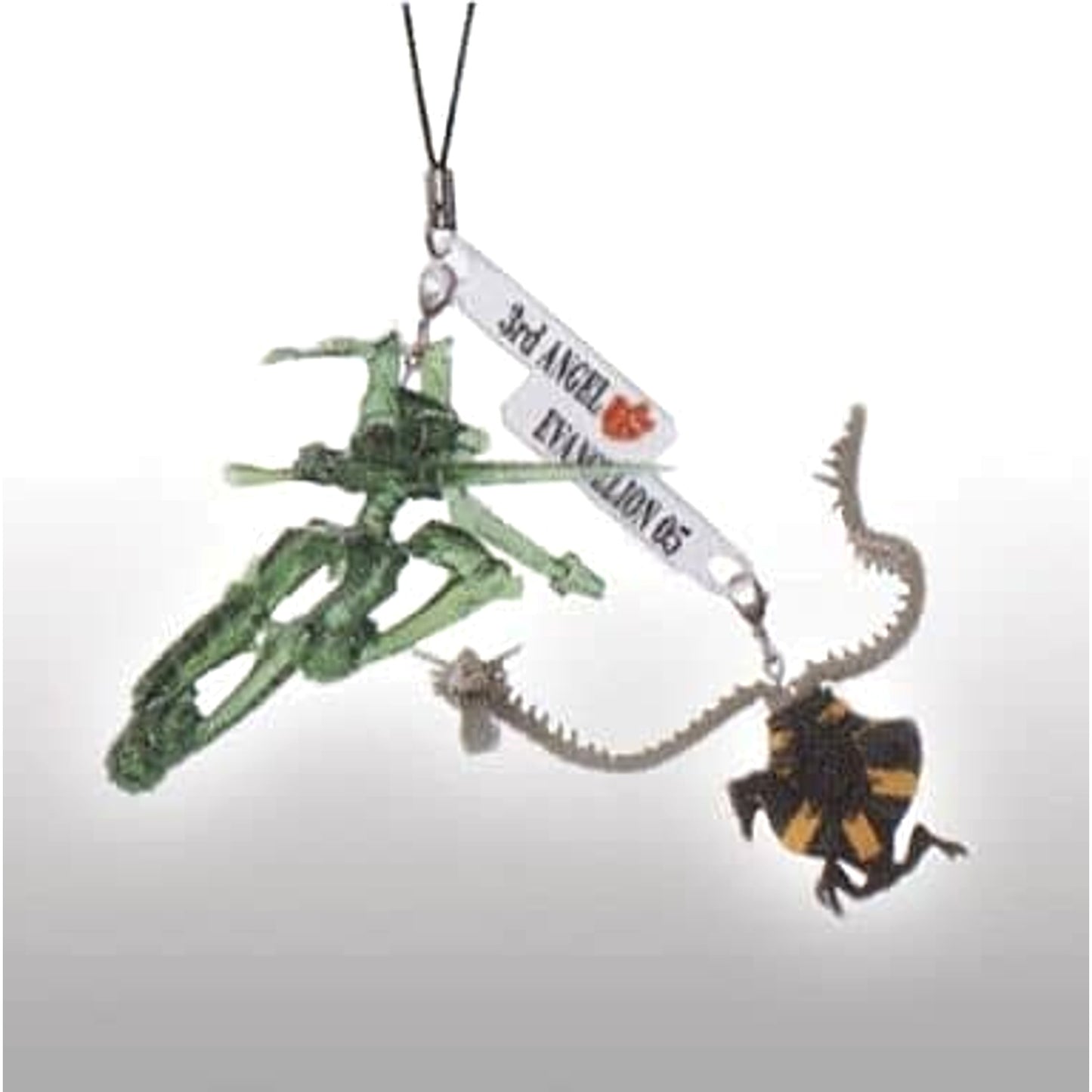 Rebuild of Evangelion The Third Angel Evangelion Provisional Unit 05 Ichiban Kuji 3rd Impact Twin Figure Strap Prize G [USED]
