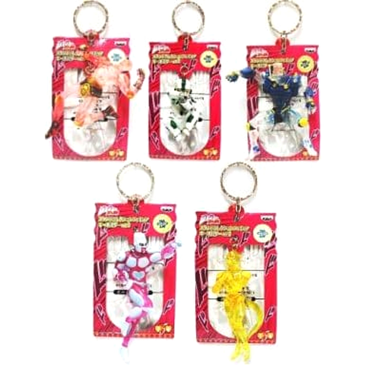 JoJo's Bizarre Adventure Stand Collection Stand Collection Figure Keychain Vol.2 All 5 Types Set Keychains [USED]
