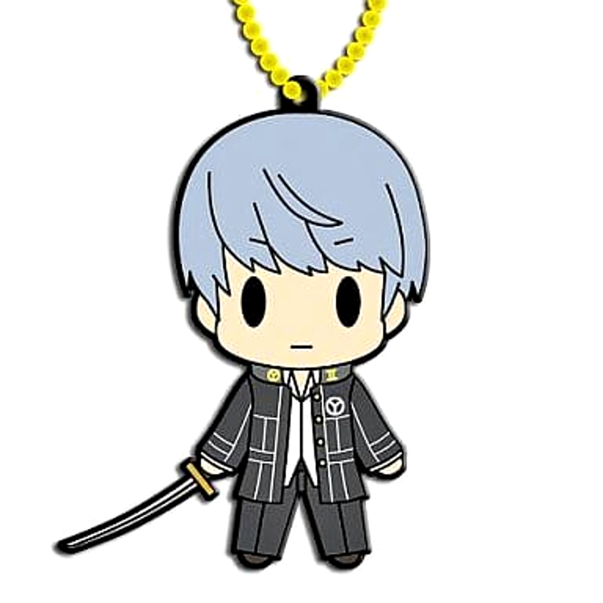 Persona 4: Arena Yu Narukami D4 Rubber Keychain Collection Vol.1 Keychains [USED]