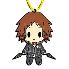 Persona 4: Arena Yosuke Hanamura D4 Rubber Keychain Collection Vol.2 Keychains [USED]
