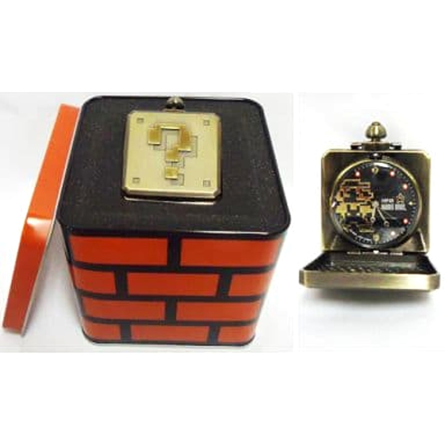 Super Mario Bros. Mario Question Block Pocket Watch Part 2 [USED]
