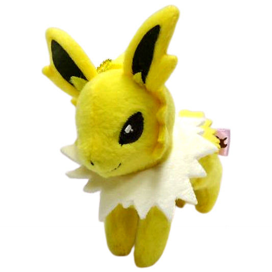 Jolteon Pokemon Best Wishes I Love Eevee Plush Toy that Can Be Attached To Bag 2 Mascot [USED]