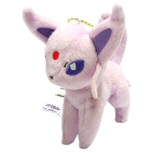 Pokemon Best Wishes Espeon I Love Eevee Plush Toy that Can Be Attached To Bag 2 Plush [USED]