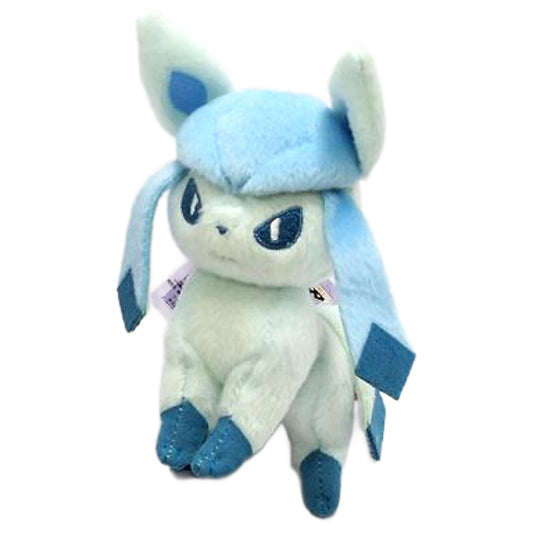 Glaceon Pokemon Best Wishes I Love Eevee Plush Toy that Can Be Attached To Bag 2 Mascot [USED]