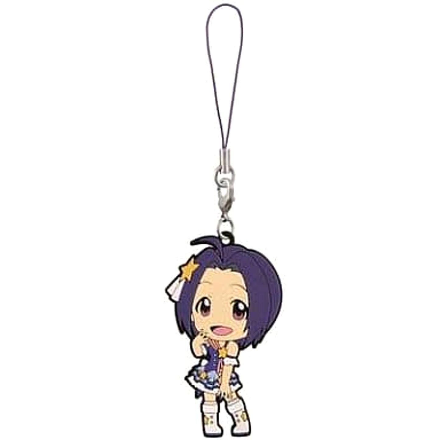 THE IDOLM@STER Azusa Miura Ichiban Kuji Part2 Rubber Charm Prize F [USED]