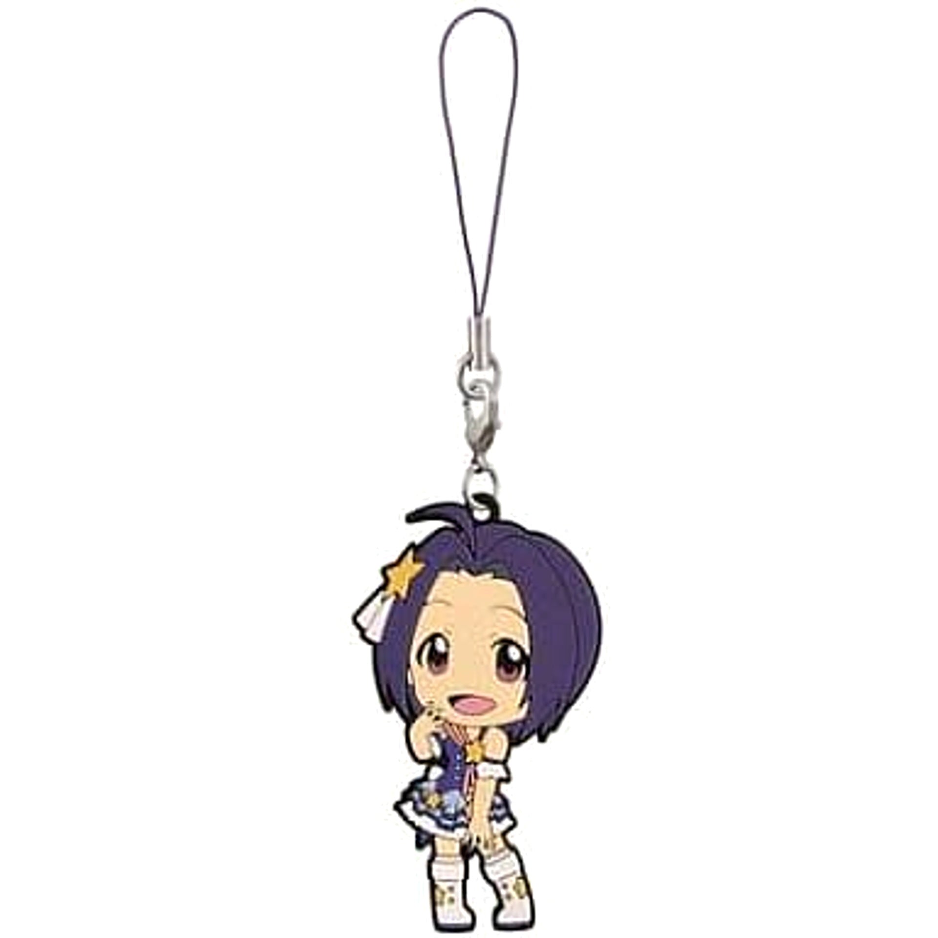 THE IDOLM@STER Azusa Miura Ichiban Kuji Part2 Rubber Charm Prize F [USED]