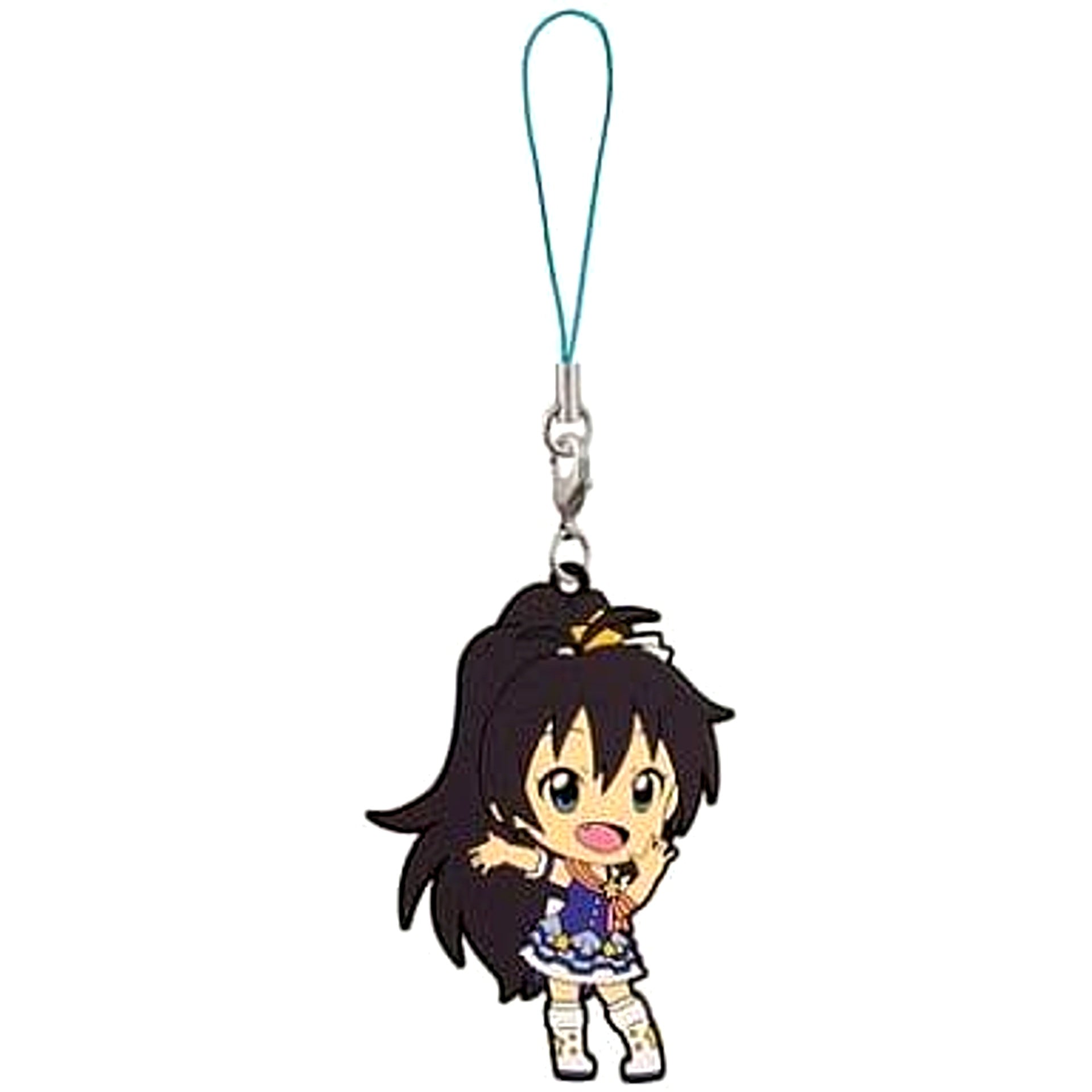 Hibiki Ganaha THE IDOLM@STER Ichiban Kuji Part2 Rubber Charm Prize F [USED]