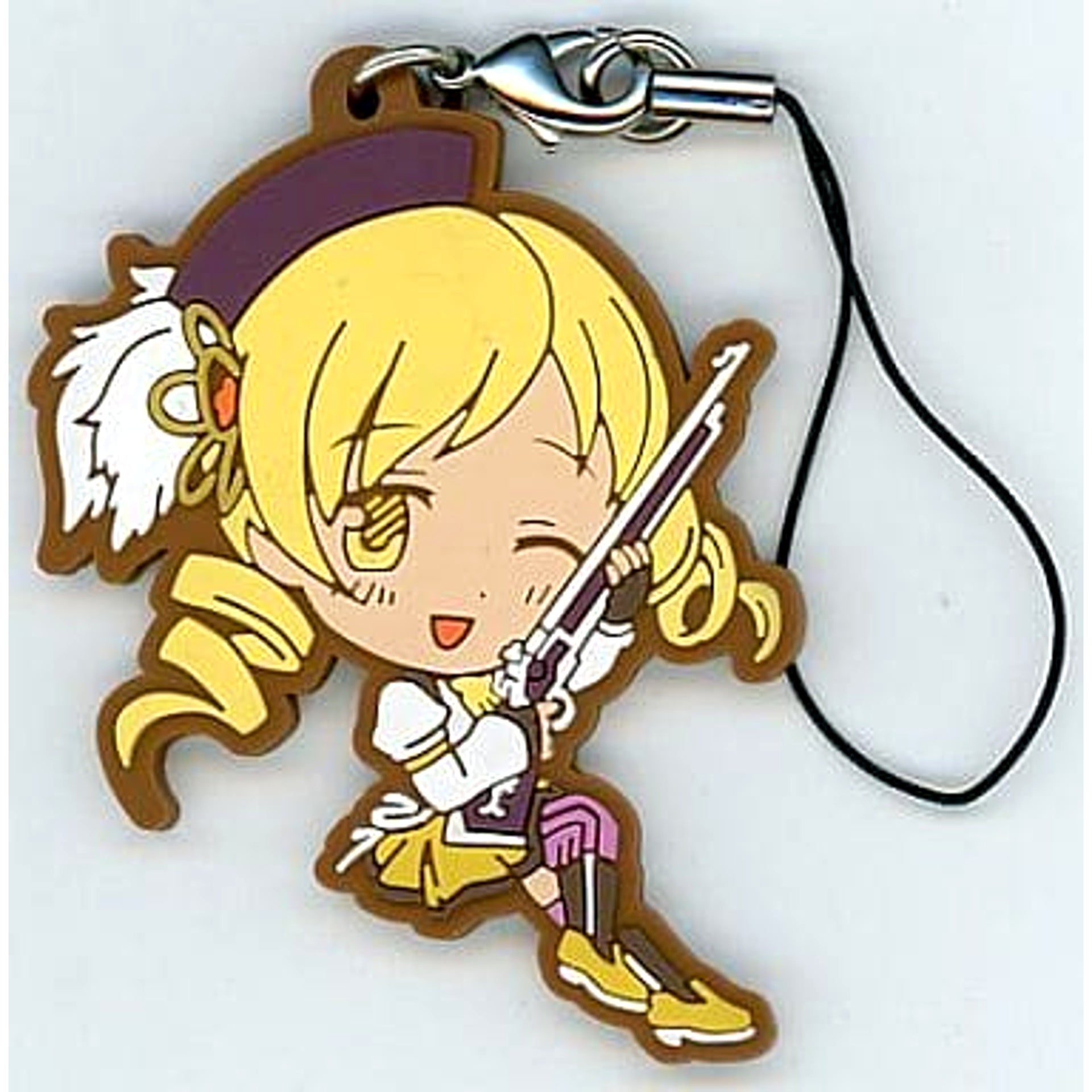 Puella Magi Madoka Magica Mami Tomoe Ichiban Kuji Rubber Charm Prize I [USED]