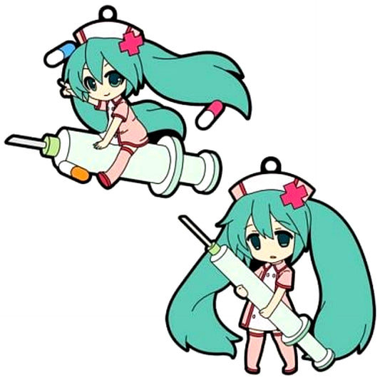Hatsune Miku 01 Koi-iro Byoutou Pikuriru! Rubber Strap Vocaloid [USED]