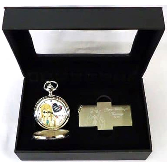 K-On!! Tsumugi Kotobuki Ver. Super Deluxe Premium Pocket Watch Serial Number and Special Case [USED]