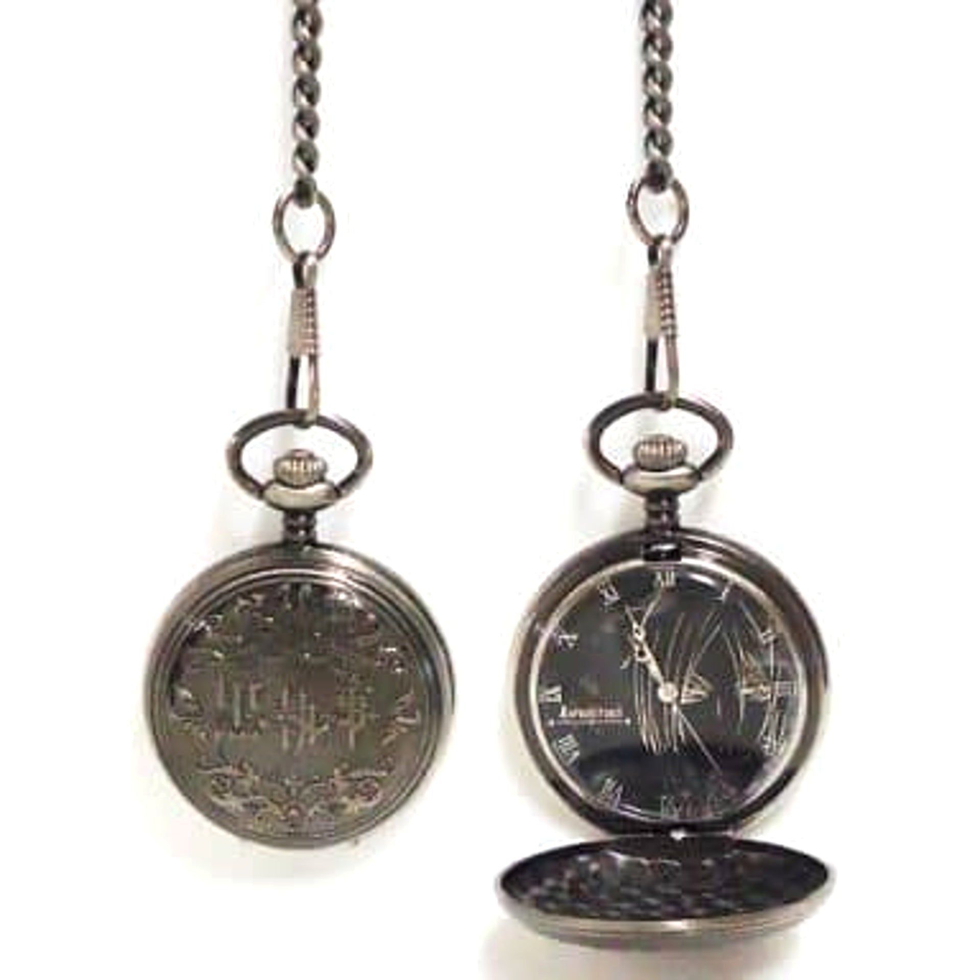 Black Butler Sebastian Silver Pocket Watch [USED]