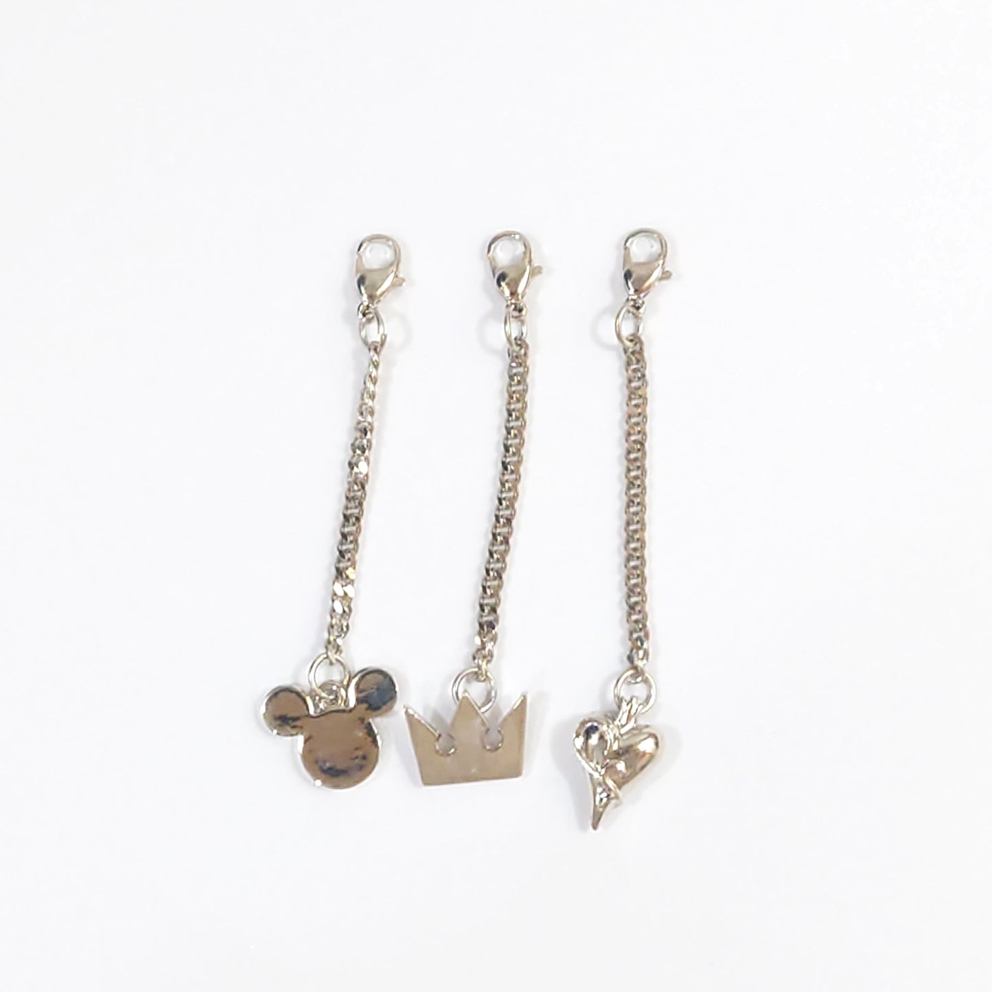 Kingdom Hearts Fastener Accessories Keychains [USED]