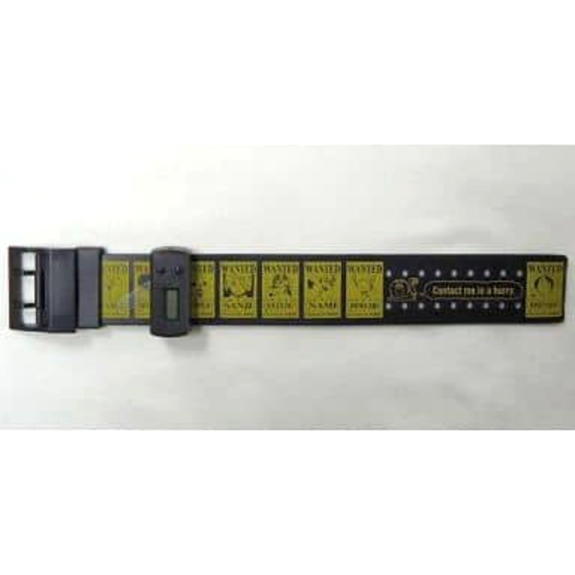 One Piece Wanted Poster Digital Watch [USED]