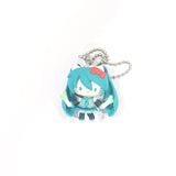 Hatsune Miku Hello Kitty Secret Vocaloid X Hello Kitty Ball Chain Mascot Key Ring [USED]