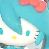 Hatsune Miku Hello Kitty Secret Vocaloid X Hello Kitty Ball Chain Mascot Key Ring [USED]