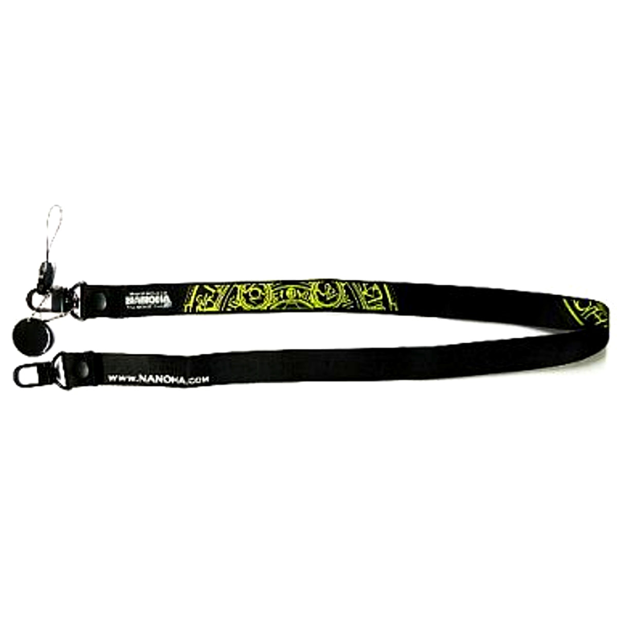 Neck Strap Yellow Magical Girl Lyrical Nanoha The MOVIE 2nd As Theater Original Goods [USED]