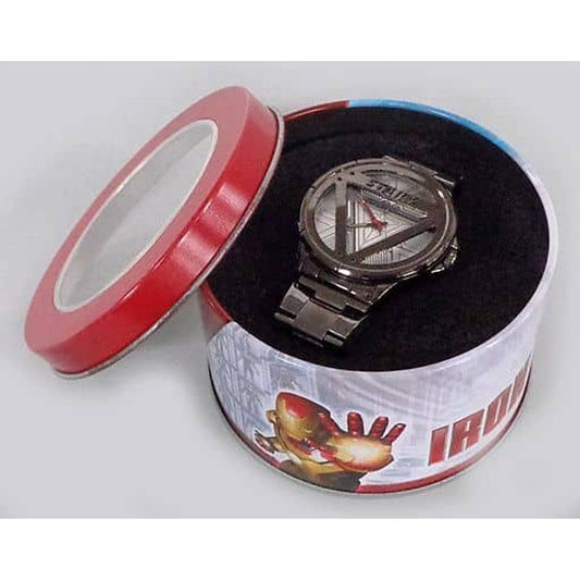 Iron Man 3 Arc Reactor Black High-quality Metal Wristwatch [USED]