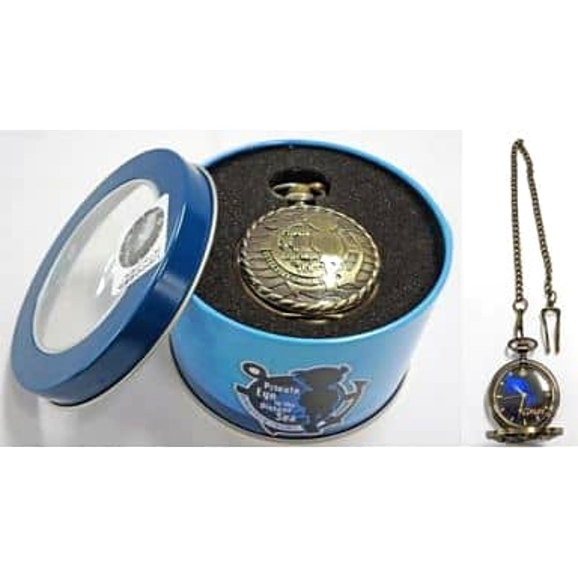 Detective Conan Private Eye in the Distant Sea Conan Edogawa Pocket Watch [USED]