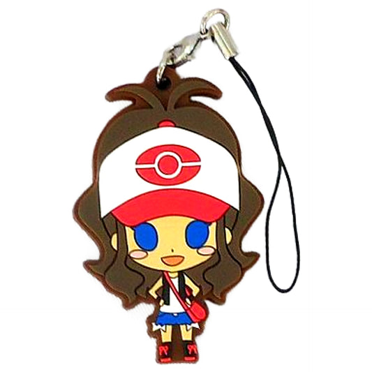 Main Character Girl Pokemon Pokemon Mate Rubber Strap Collection Pokemon Center & animate Limited Key Chain [USED]