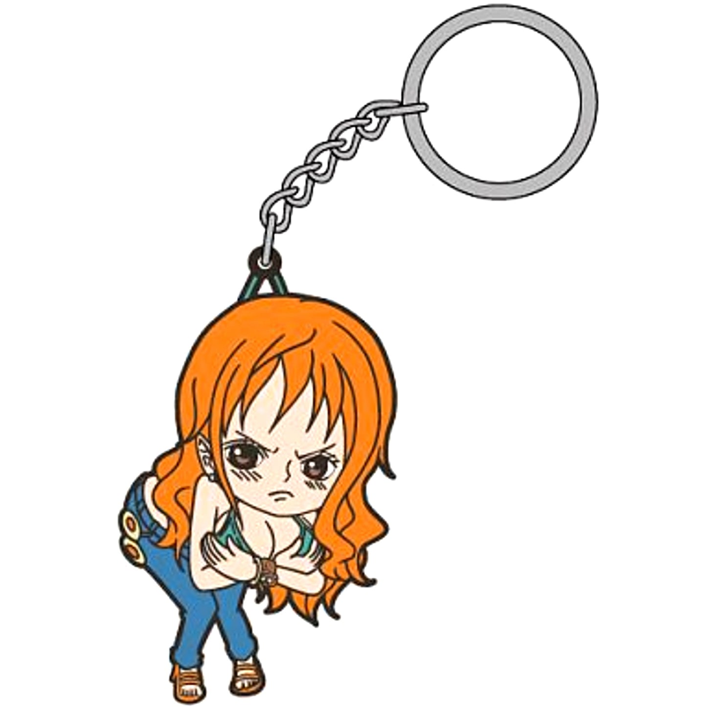 Nami One Piece Tsumamare Keychain [USED]