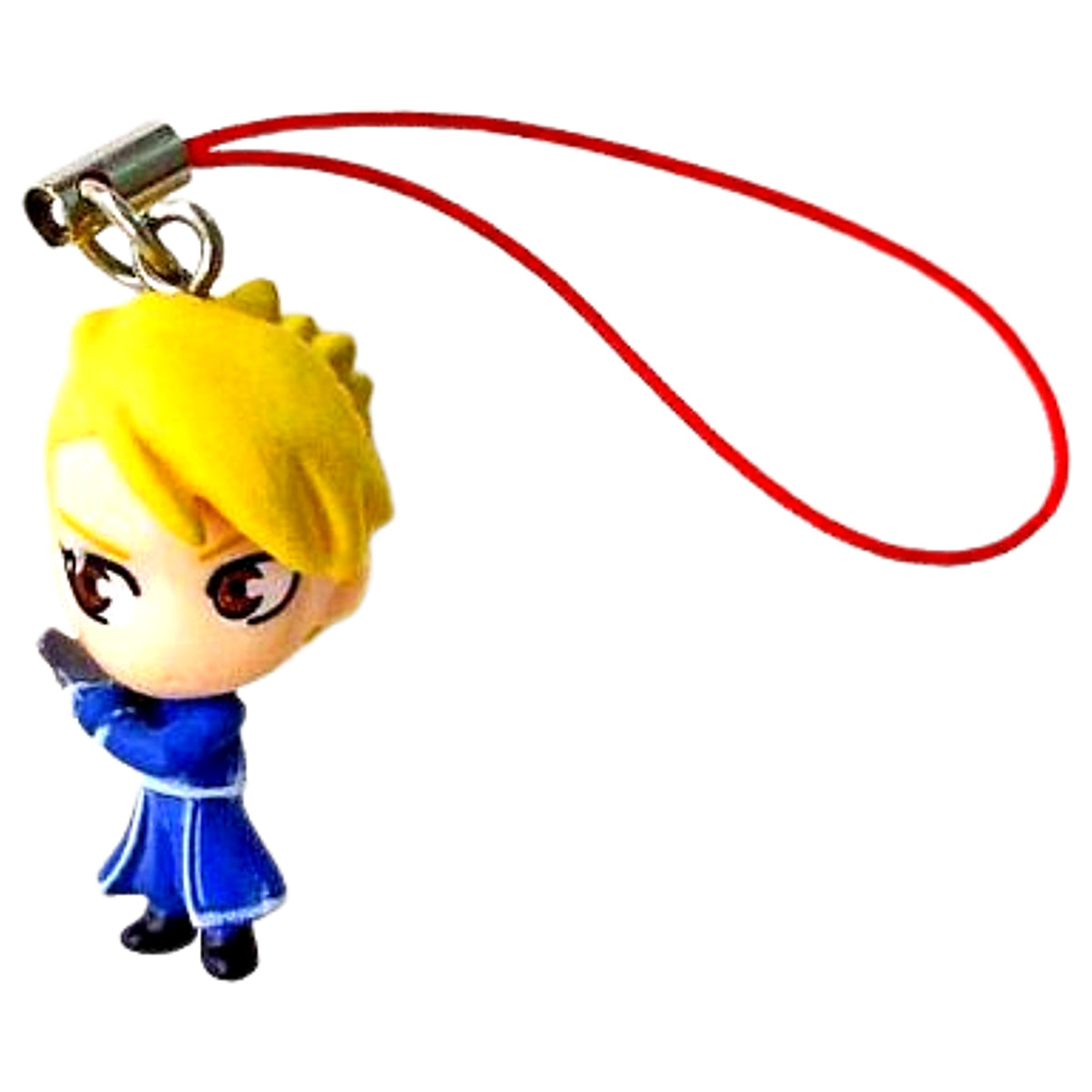 Riza Hawkeye Fullmetal Alchemist: The Sacred Star of Milos Figure Strap Family Mart & am/pm Limited Asahi Beverage Eligible Product Purchase Benefits Key Chain [USED]