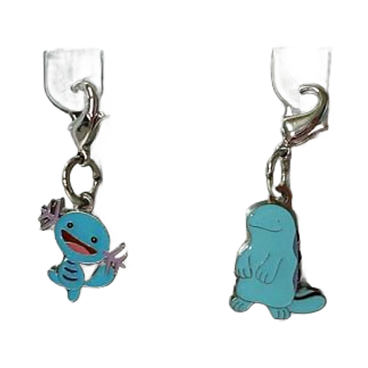 Wooper Quagsire Pokemon National Pokedex Metal Charm Pokemon Center Limited Charm [USED]